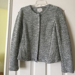 Loft zip front jacket.